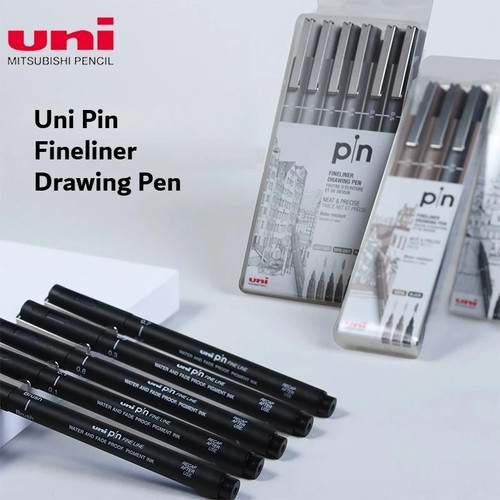 Fineliner zeichenstifte 6er - fineliner,