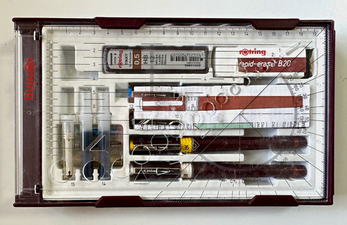 Rotring rapidograph set - set, (4