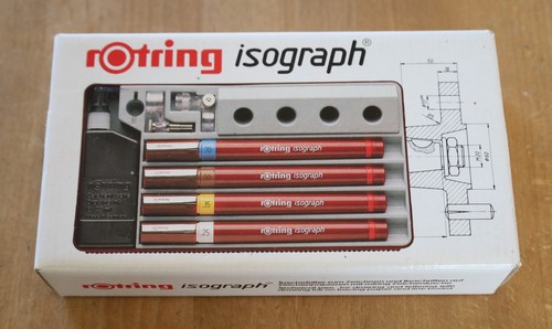 Rotring isograph set - rotring, mit