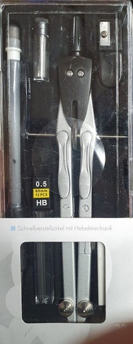 Zirkel set teilig für - zirkel, 20-teilig