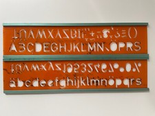 Set Zeichenschablonen 20 mm