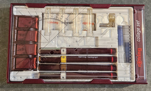 Rotring collage set 4x - collage,