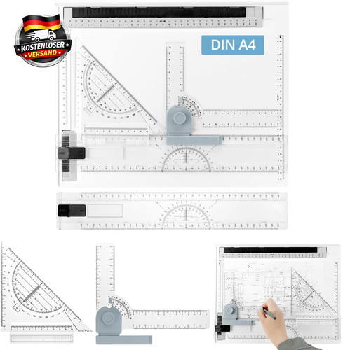 Zeichenbrett set din mit - zeichenbrett,