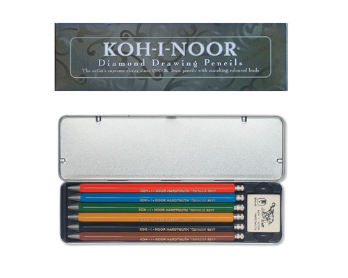 Fallbleistift set metallbox - fallbleistift,