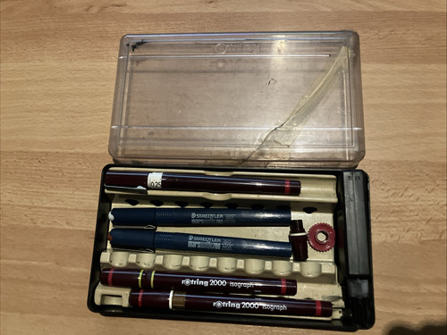 Rotring rapidographen set in - rapidographen-set.,