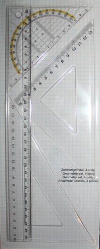 Geometrie set geodreieck - geometrie,